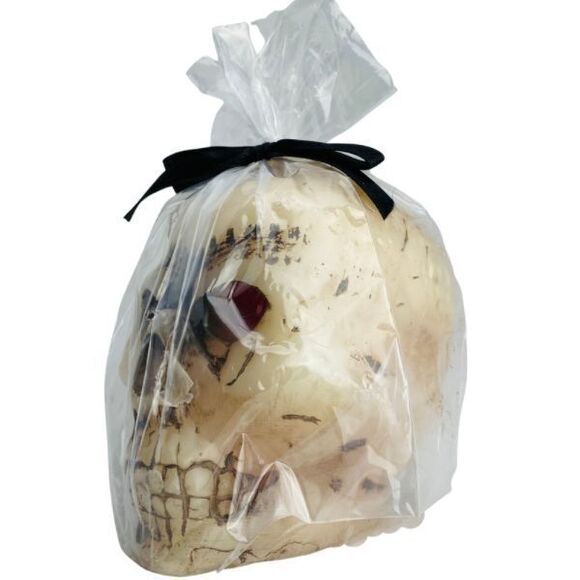 Holy Death Bleeding Skull 4 inch Figurine Image Figure Candle Wicca Santeria - Picture 2 of 7